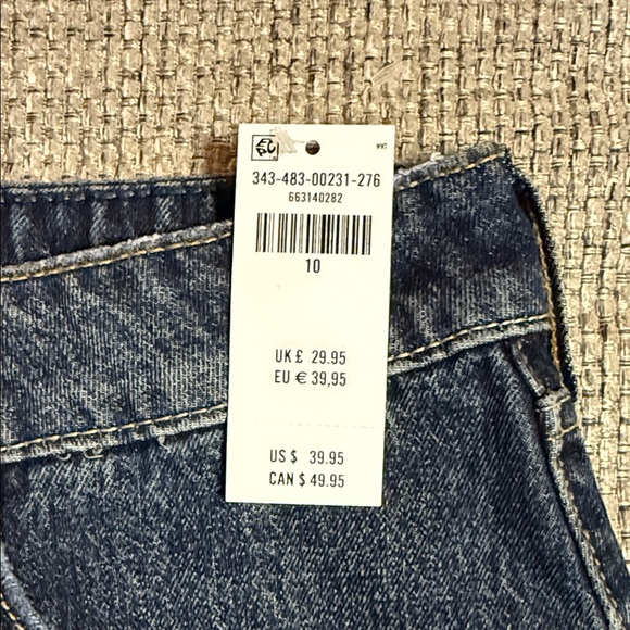 Hollister Women's Dark Blue Mini Skirt - Picture 2 of 5